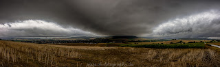 Wetterfotografie Gewitterfront Weserbergland Nikon