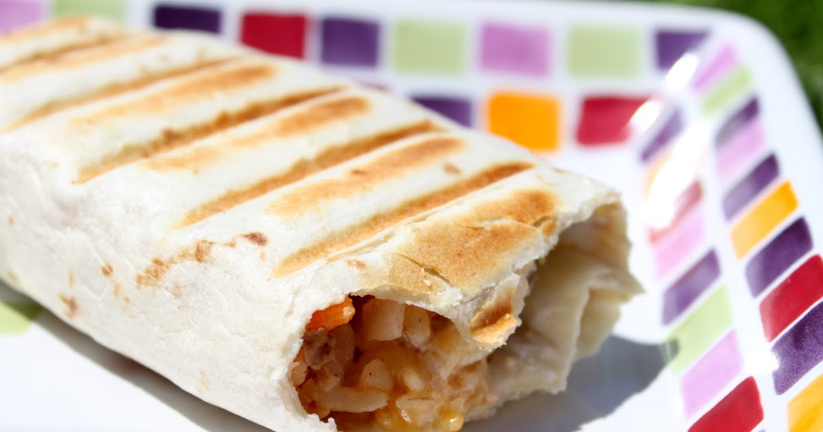 Grilled Stuffed Burrito