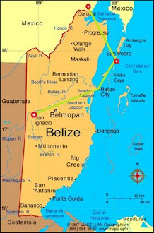 Belize Route Map