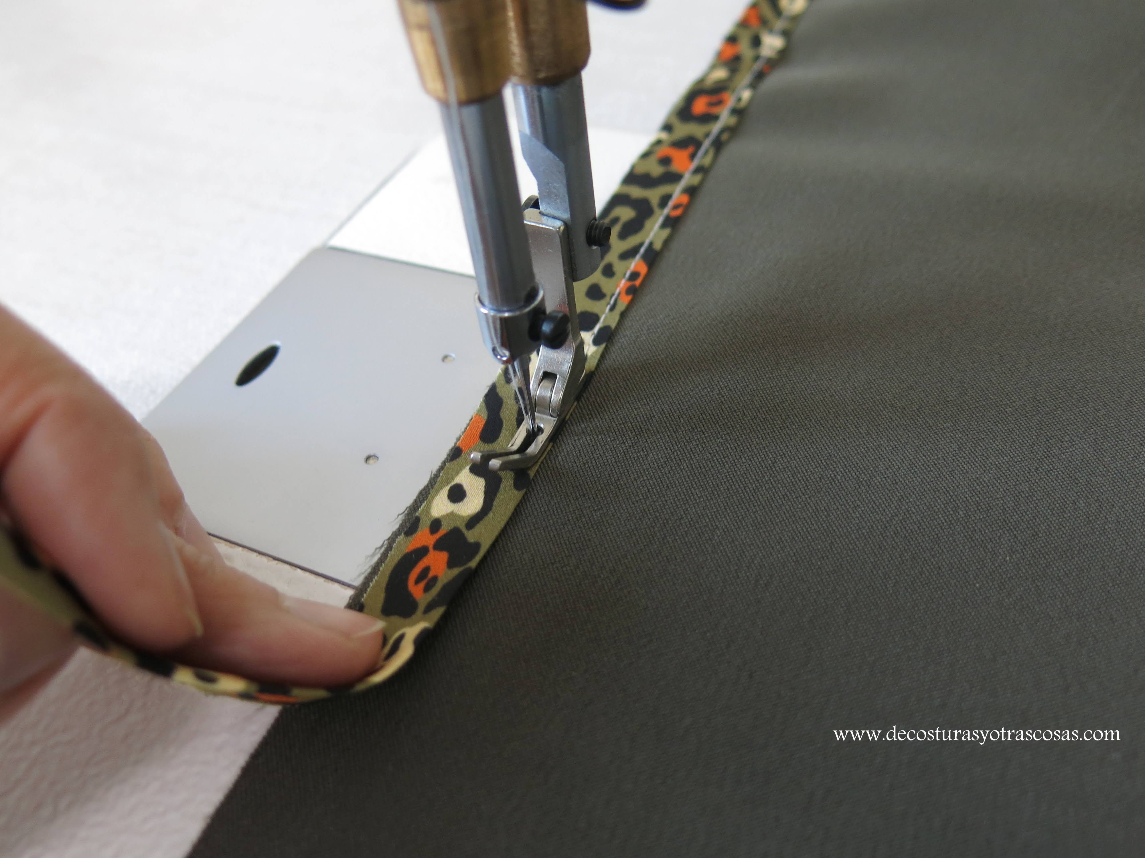 De costuras y otras cosas RIBETE INCORPORADO EN LA COSTURA