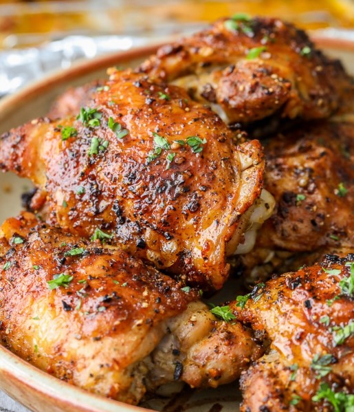 OVEN BAKED CHICKEN THIGHS RF CHICKEN