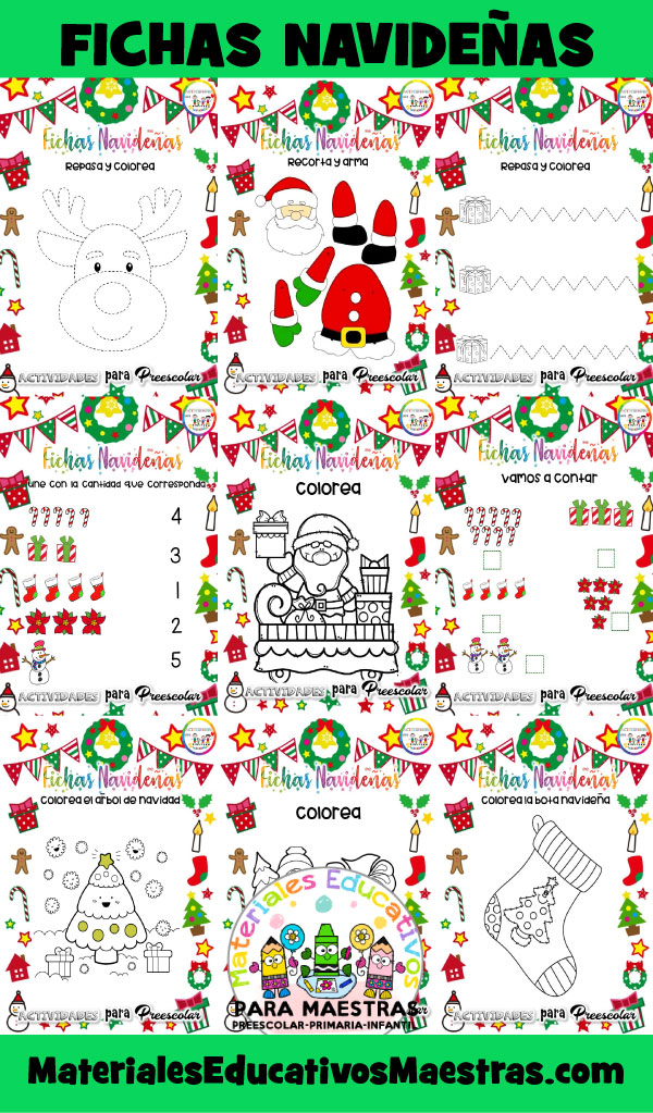 fichas-navidad-imprimir