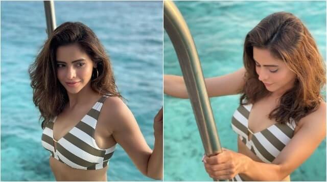Aamna Sharif Is Setting Netizen Ablaze With Se*y Bikini Pictures.