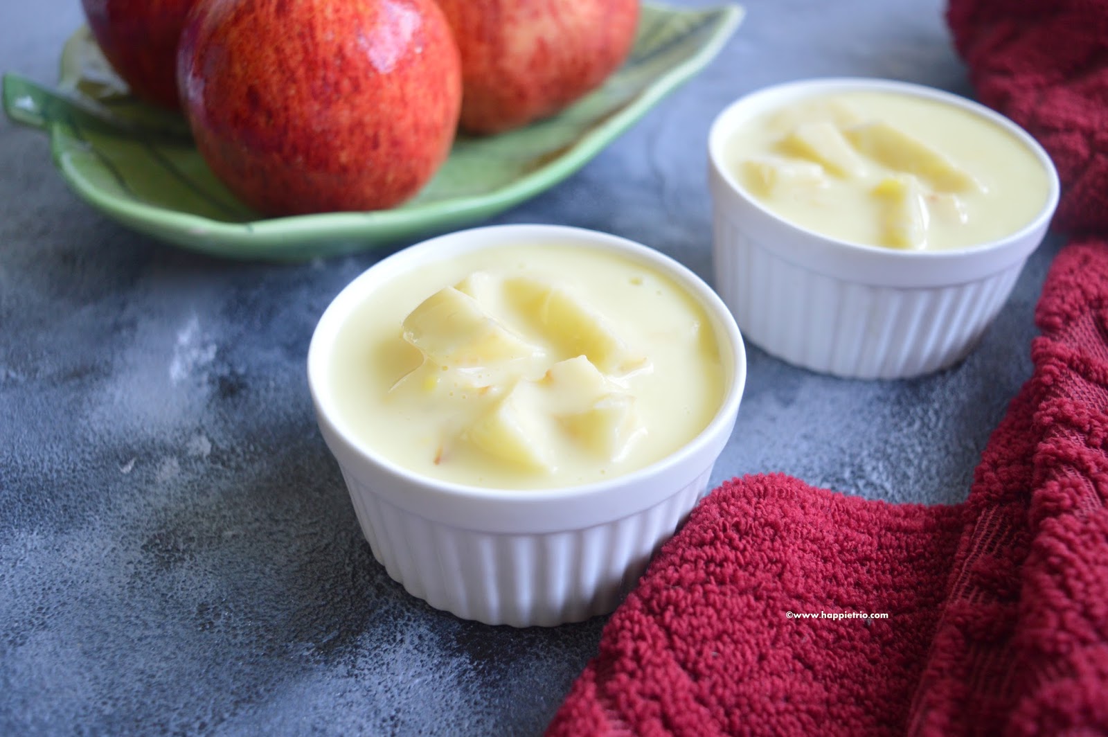 Apple Custard Recipe How to make Apple Custard Cook with Sharmila