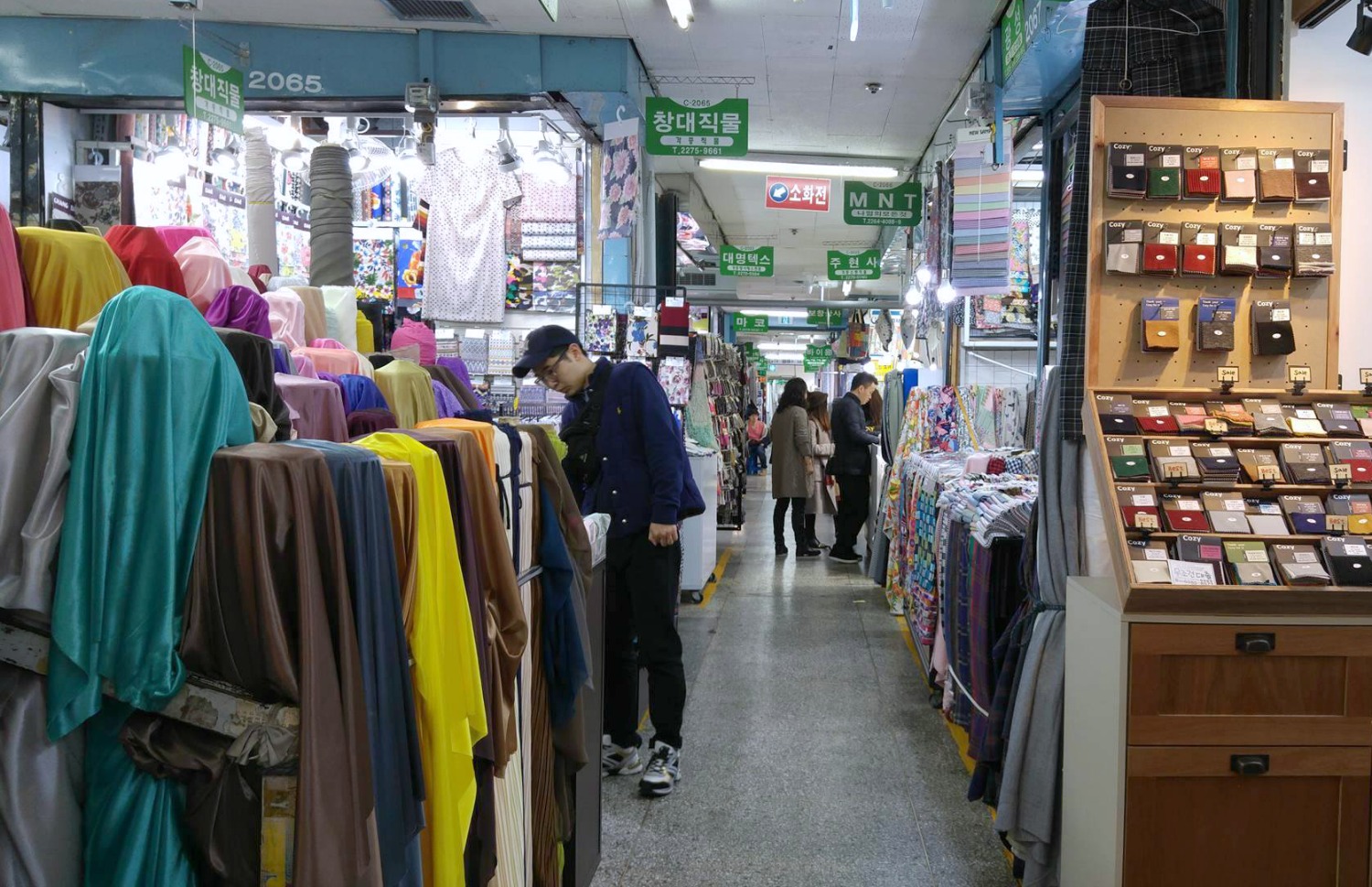 Fabric shopping in Seoul, South Korea A Stitching Odyssey