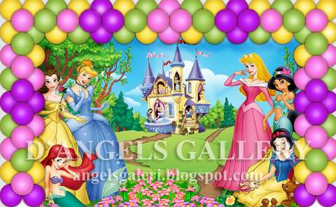 Background Ulang Tahun Anak Perempuan