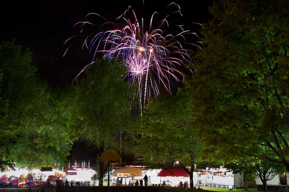 cJefko 365 Fireworks, Summer Frolic, Mount Horeb, Wisconsin