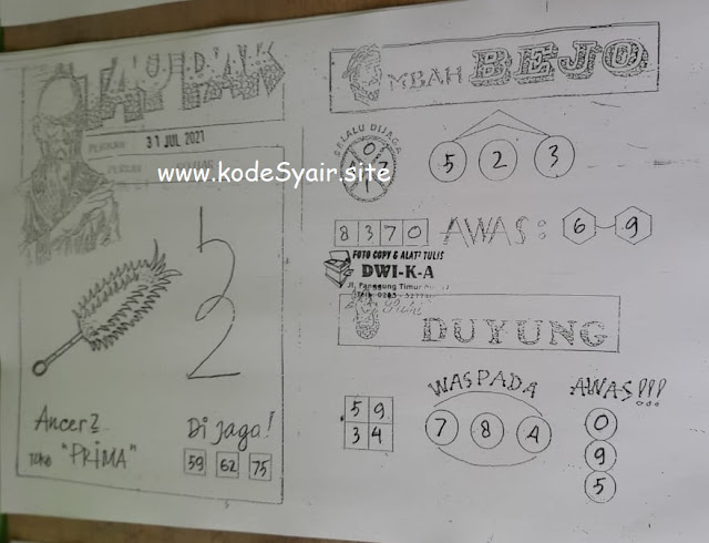 Syair Togel Hongkong Hari Ini Sabtu 31 Juli 2021 Disini Anda Akan Mene