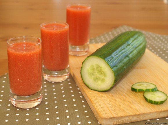 Receta Gazpacho andaluz receta tradicional HortoGourmet