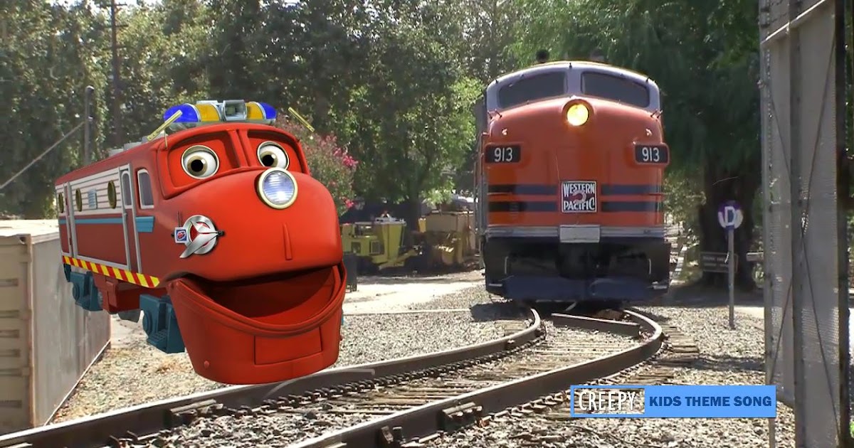 Chuggington Wilson Real Life Cartoon Train