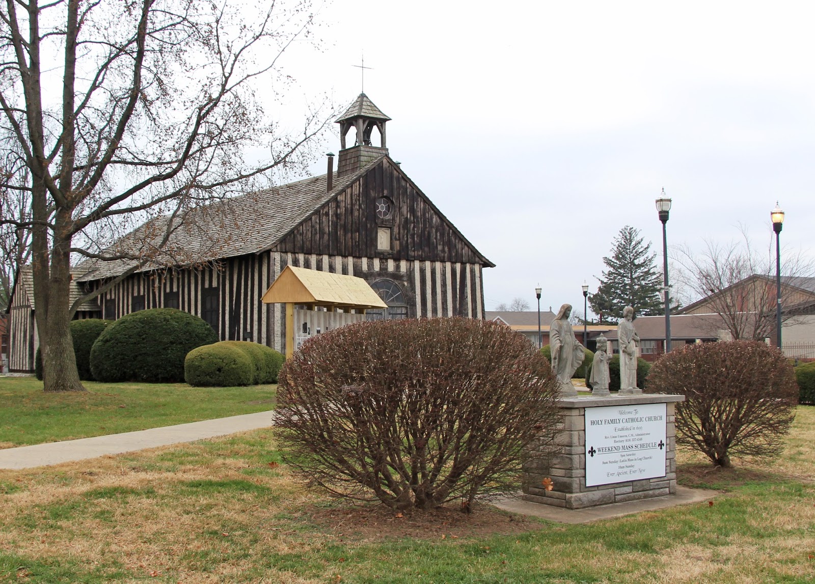 Out and About the Midwest Historic Church of the Holy Family in