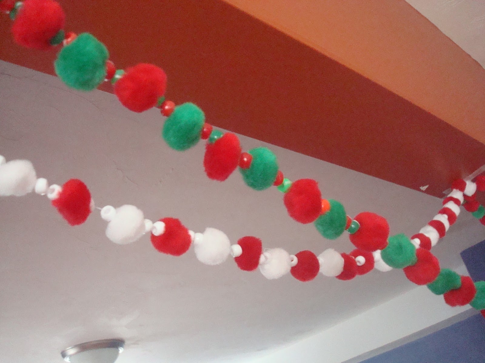 This Little Kitchen Dollar Tree Pom Pom Garlands