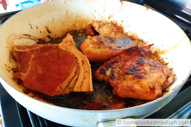 pork recipes, grilled pork chop, dinner, lunch, pork, grilled eggplant