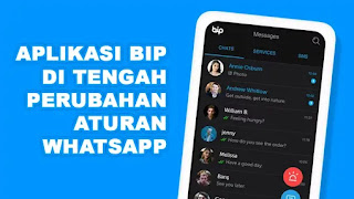 Aplikasi BIP di Tengah Perubahan Aturan Whatsapp Aplikasi BIP di Tengah Perubahan Aturan Whatsapp