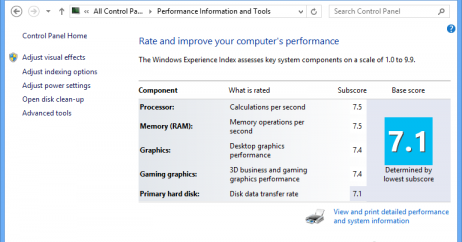 Cara Melihat Windows Experience Index Pada Windows 10