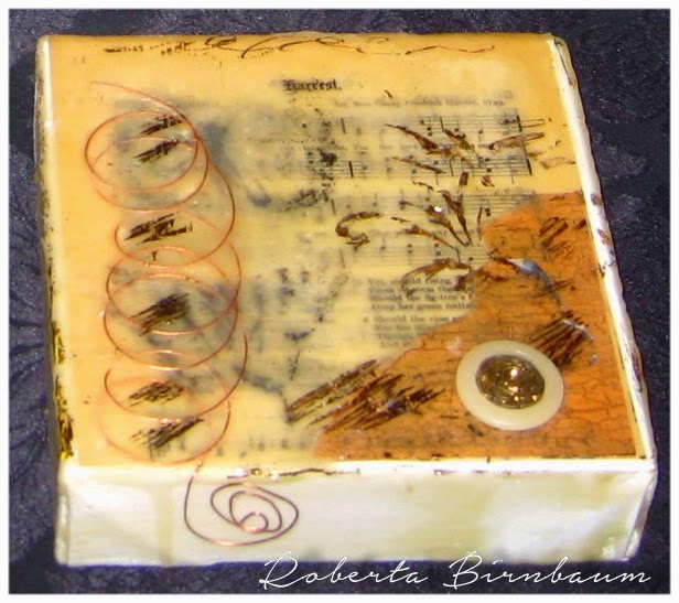 Roberta Birnbaum Nancy Donaldson encaustic