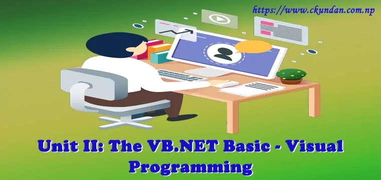 Unit II: The VB.NET Basic | BCA 4th Semester Visual Basic Programming ...