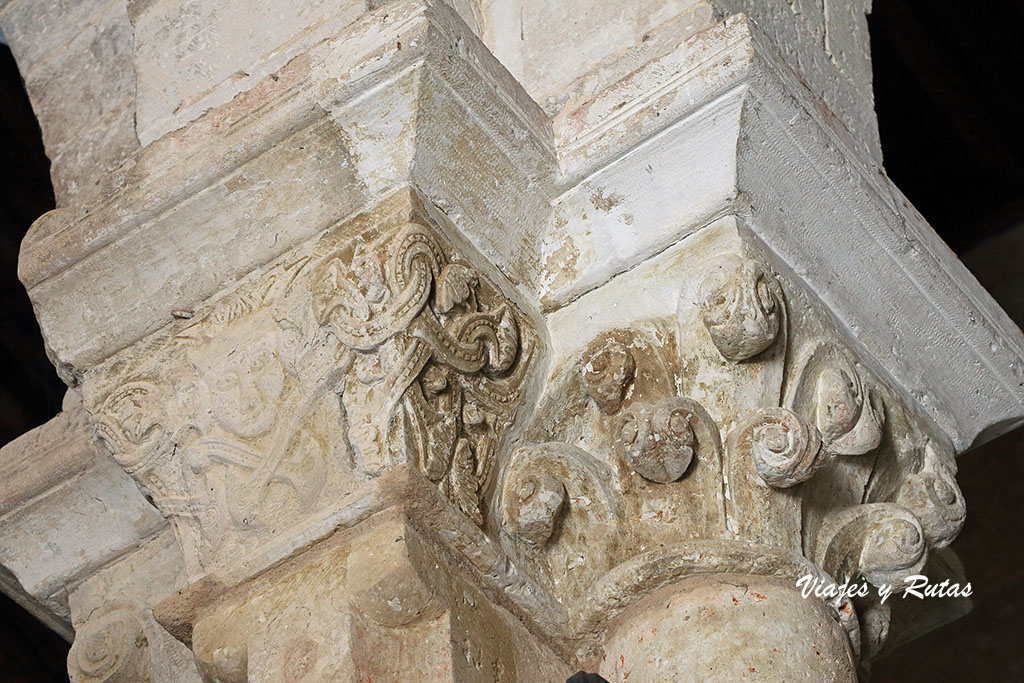 Capiteles de la Iglesia de Santa María de Wamba