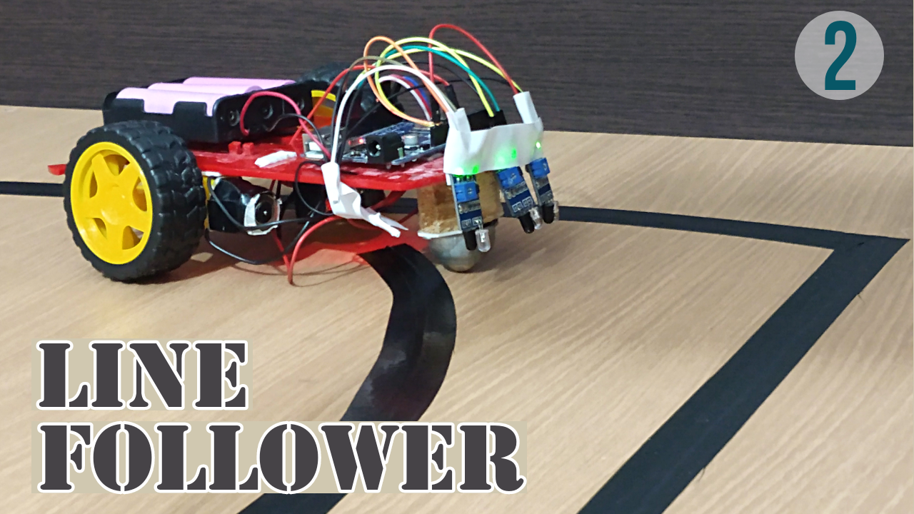 How To Make Line Follower Using Three IR Sensor | Arduino Line ...