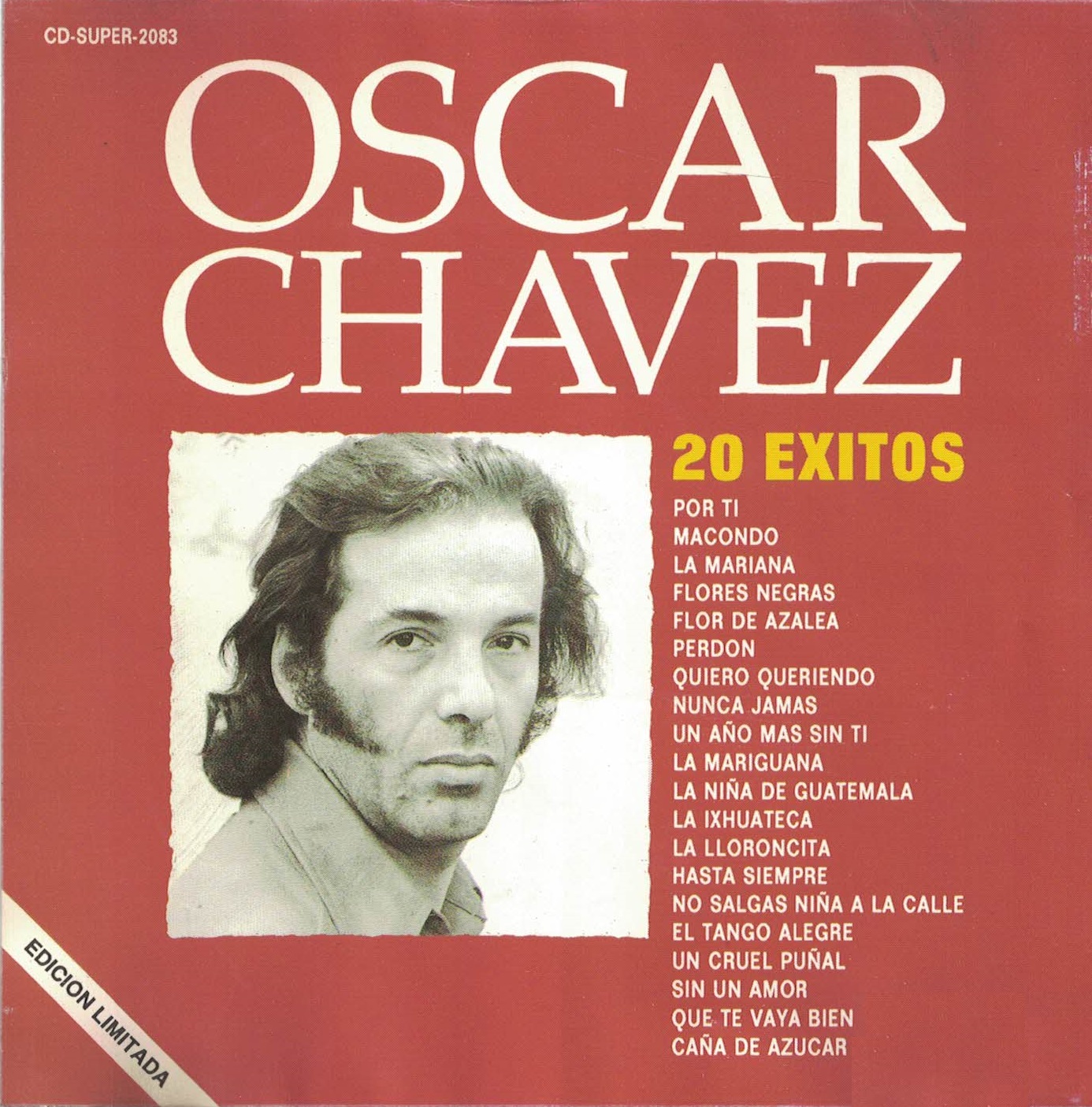 Viaje al espacio visceral Óscar Chávez 20 éxitos Viaje al espacio visceral Óscar Chávez 20 éxitos