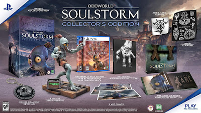 Oddworld Soulstorm Game Ps4 Collectors Edition