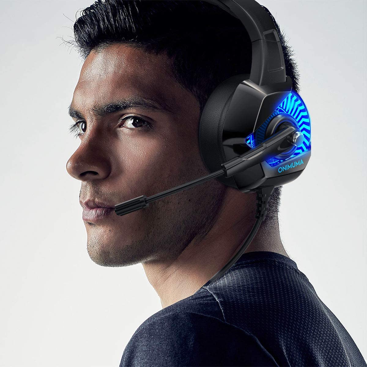 Best Gaming Headset PS4 Headset Soft Earmuffs Over Ear Headphones 2020