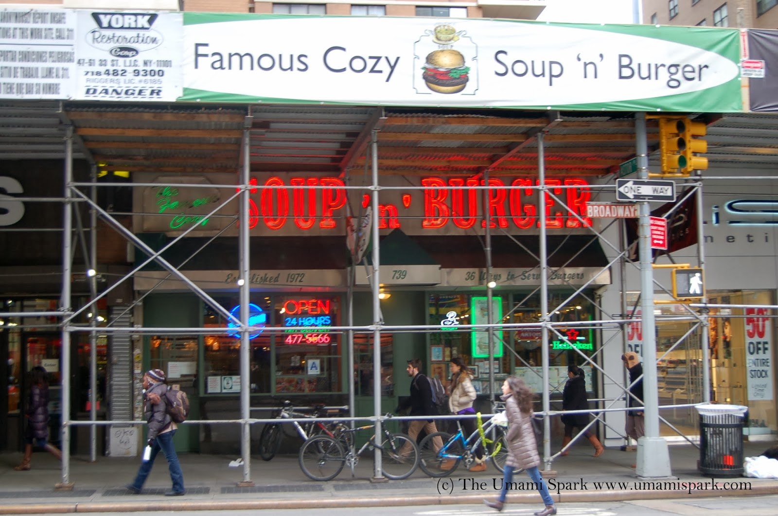 The Umami Spark Famous Cozy Soup 'n' Burger an unusual combination?