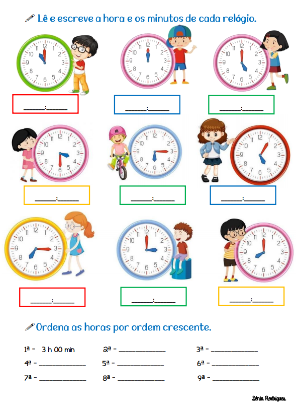 Vamos aprender as horas? – Por dentro da Língua Portuguesa