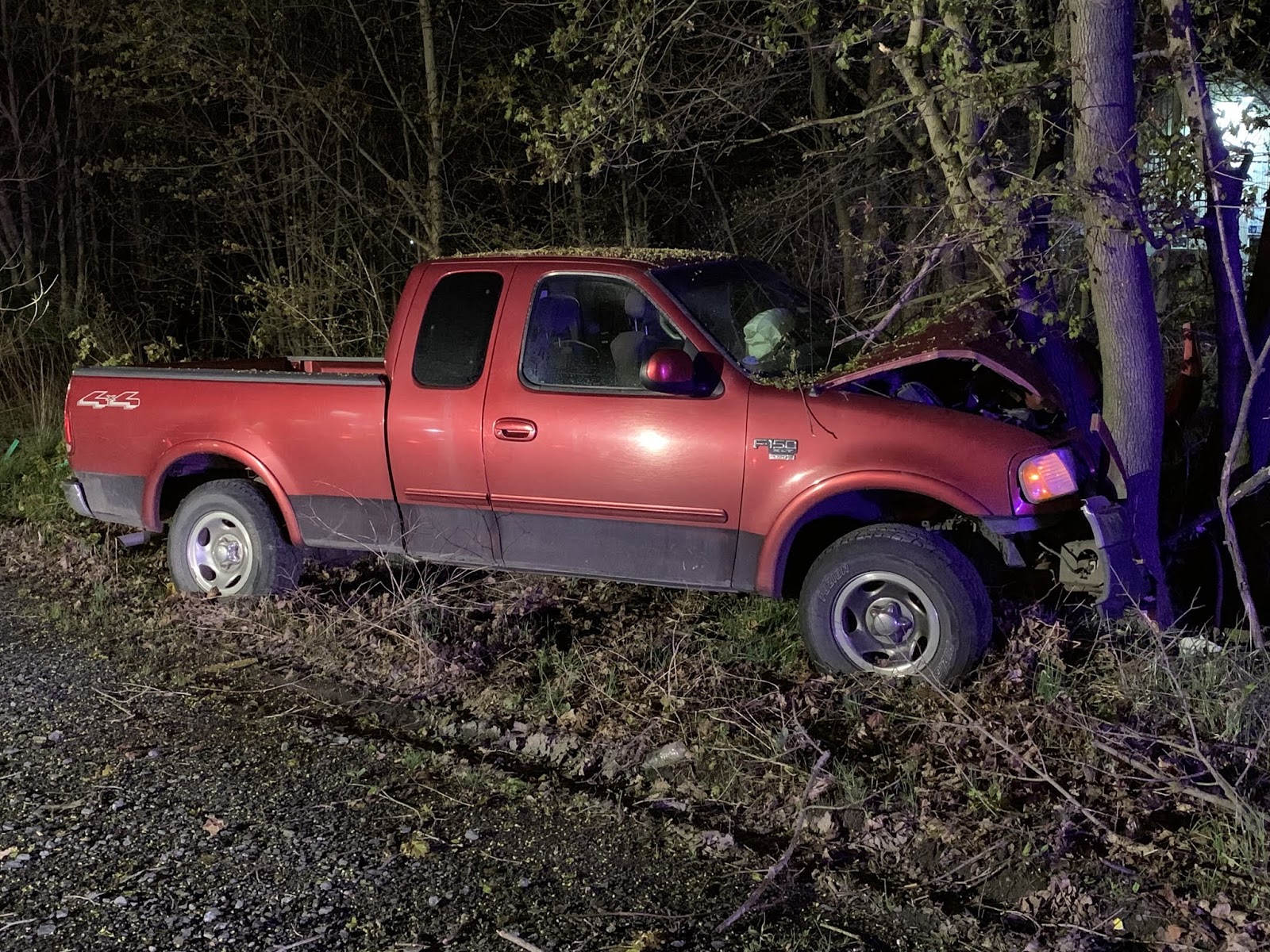 One Injured in Early Morning Crash in Ashland