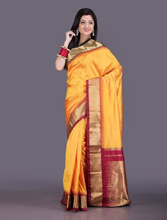 Extravagant Bangalore Silk Saree