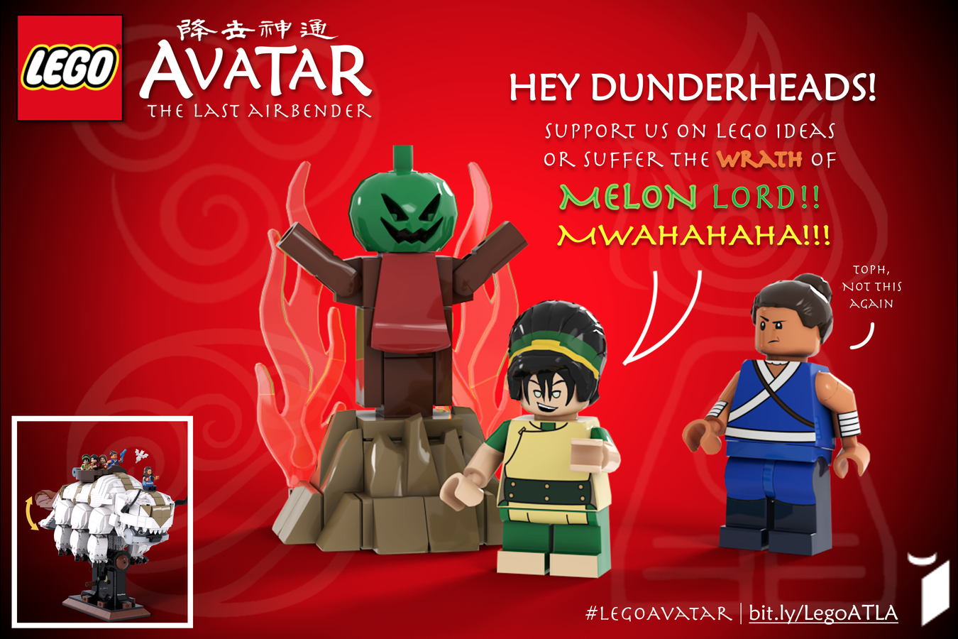 LEGO IDEAS - Avatar: The Last Airbender: The Gaang's Adventures