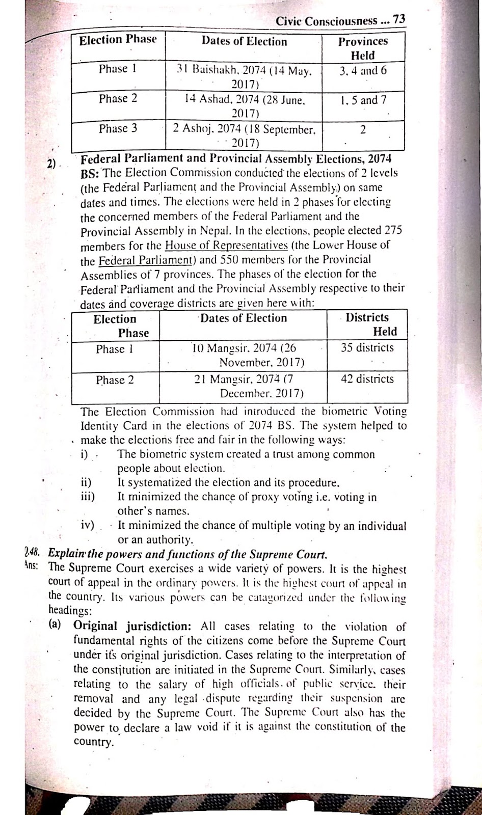 Social class 10 Haamro Notes