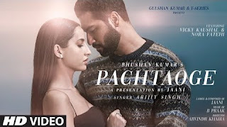 Pachtaoge ft. Arijit Singh Full HD Video Pachtaoge ft. Arijit Singh Full HD Video