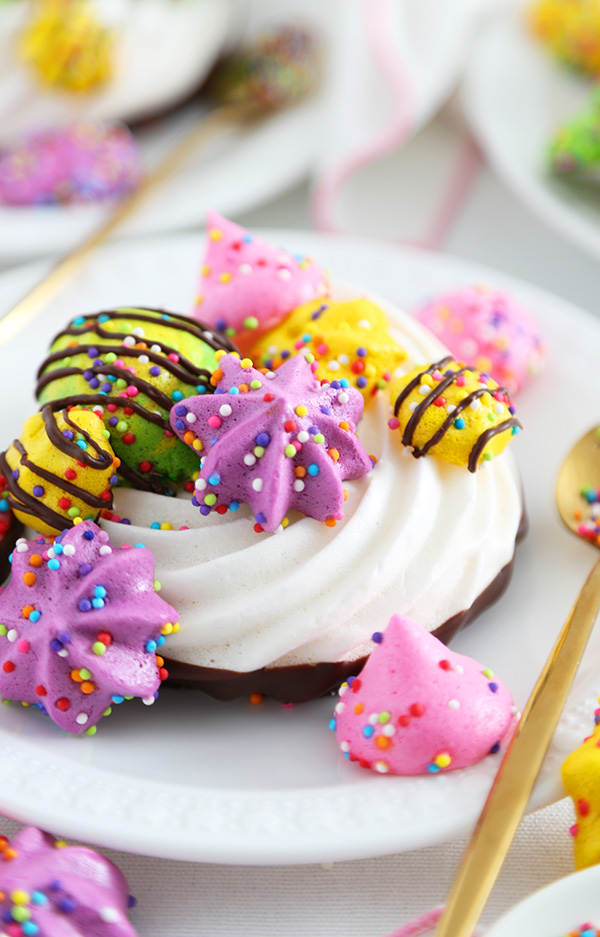 Chickpea Water or Aquafaba Meringue Cookies Sprinkle Bakes