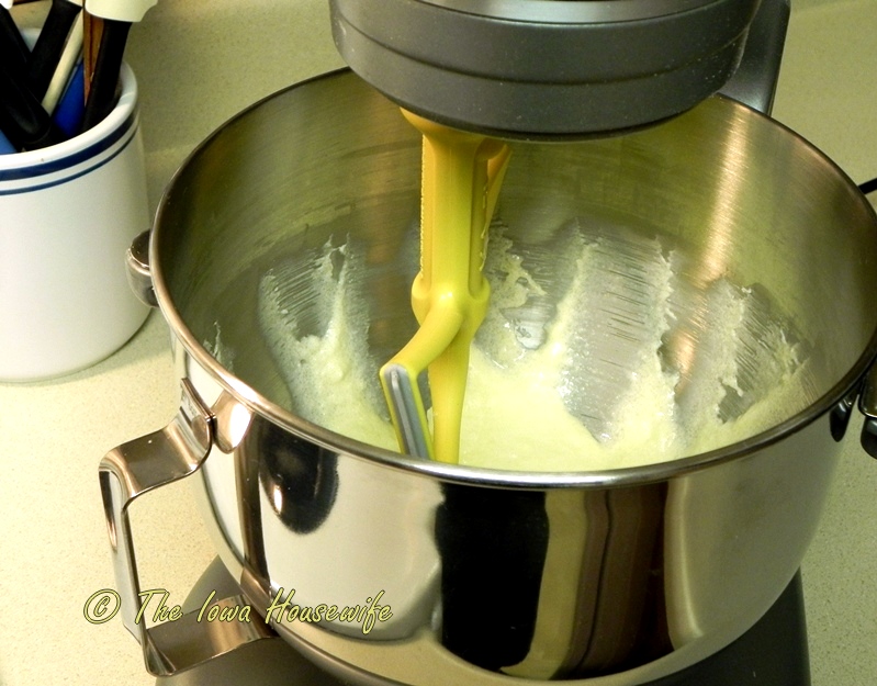 The Iowa Housewife Cooking with Butter...Creaming Butter and Sugar