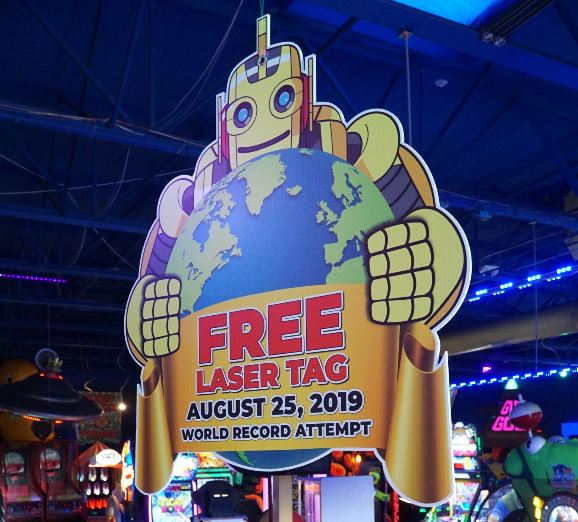 A GEEK DADDY ZAP ZONE WORLD RECORD ATTEMPT