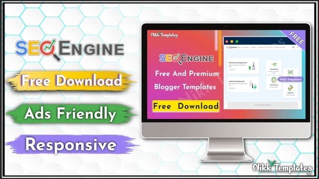 SEO Engine - Faster & Simple Blogger Templates