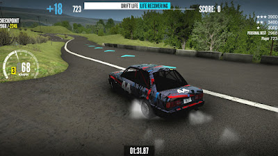 Drift Zone Arcade Game Screenshot 1