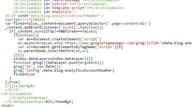 Cách chèn mã google analytics vào blogspot mới nhất blogger insert google analytics