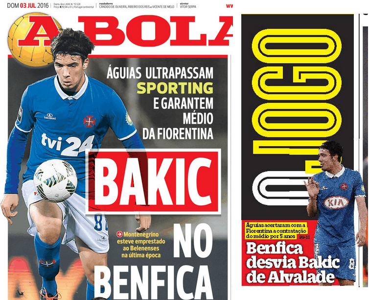 Sporting e Benfica em pré-época na TVI