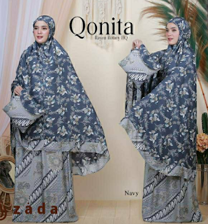 Model Mukena Corak Batik Terkini