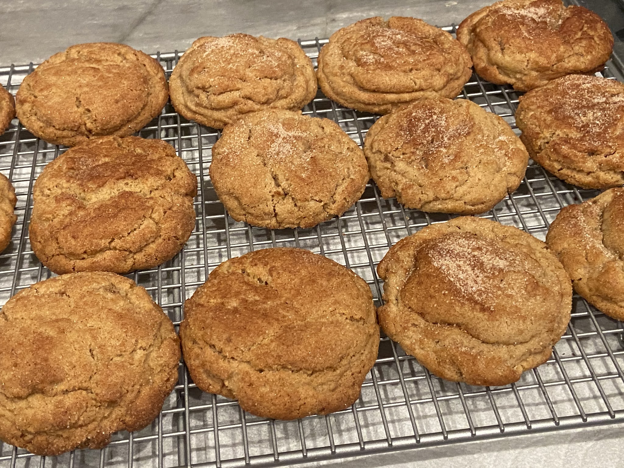 The Pastry Chef's Baking Cookie Butter Snickerdoodles