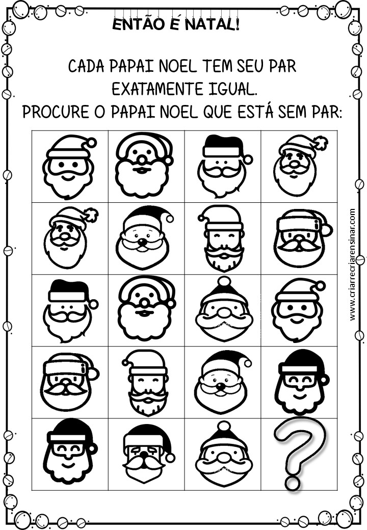 ATIVIDADES PARA IMPRIMIR DE MATEMÁTICA PARA 1º ANO – Criar Recriar Ensinar