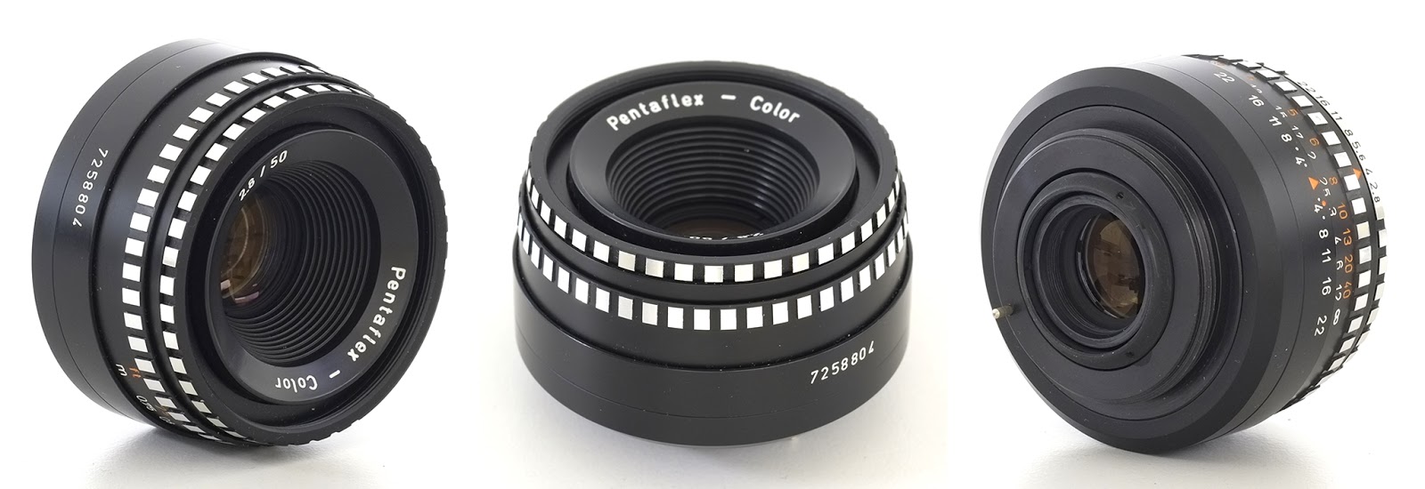 PENTAFLEX COLOR 50mm f2.8 / M42マウント - レンズ(単焦点)