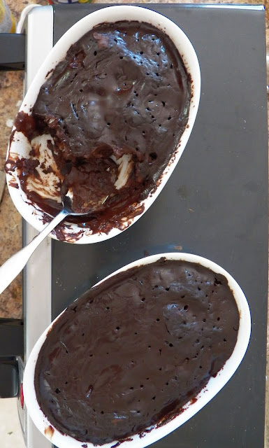Baked Chocolate Pudding for #BakingBloggers