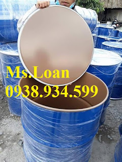 thùng phuy sắt nắp hở 220 lít tráng men thực phẩm