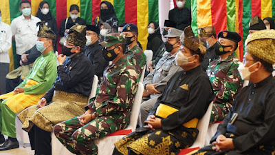 Kas Kogabwilhan I Hadiri Prosesi "Tepuk Tepung Tawar" Gubernur dan Wakil Gubernur Kepri 2021