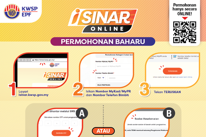 Kwsp i sinar 3.0 permohonan