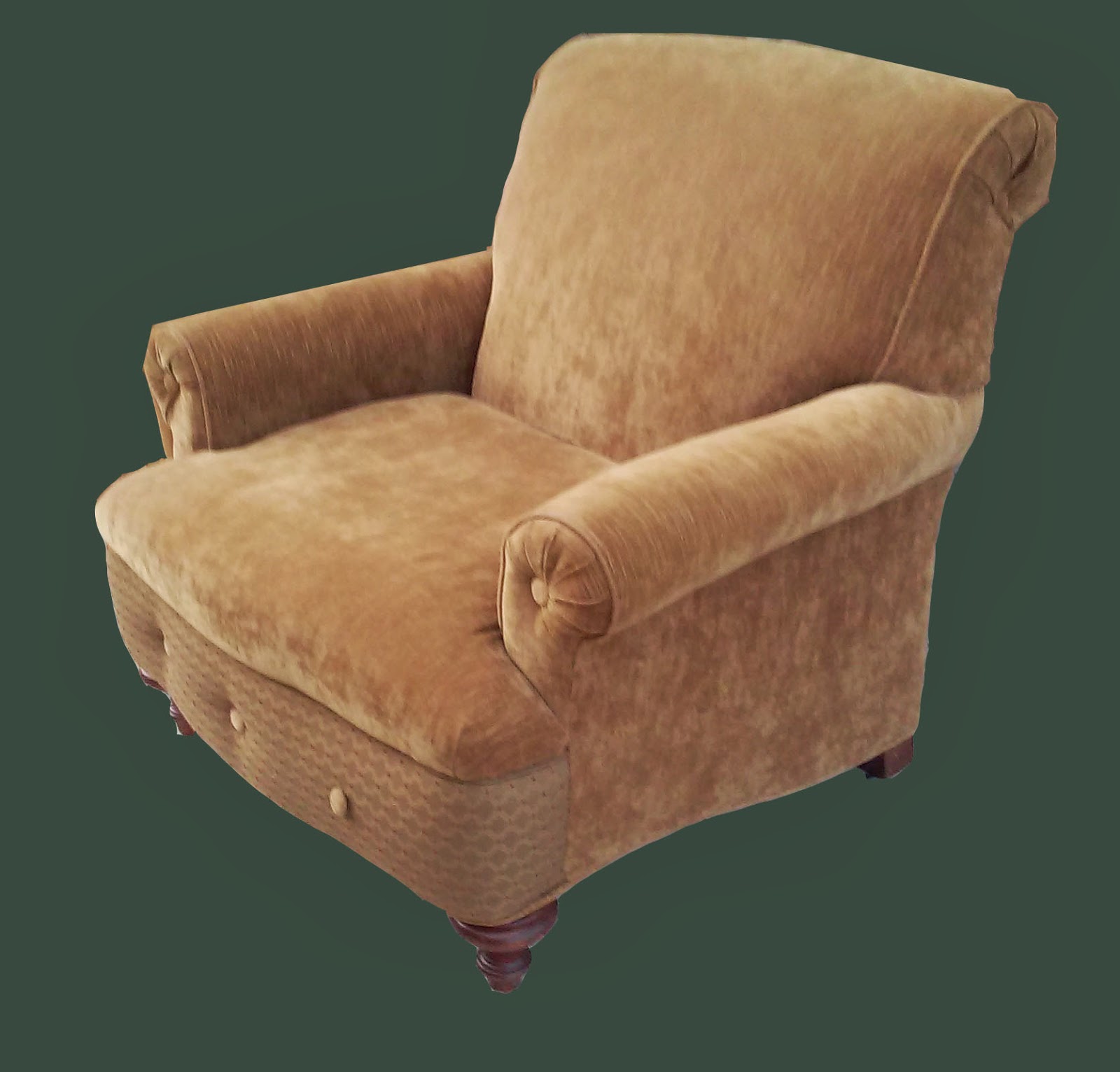 Uhuru Furniture & Collectibles Lazy Boy Chair in Velvet REDUCED 175