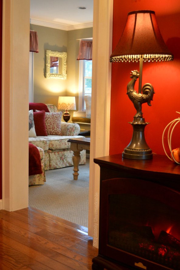 Red Kitchen And Family Room Decor Red Kitchen And Family Room Decor